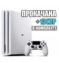 PlayStation 4 PRO 1 TB Б/У + 13 игр #410